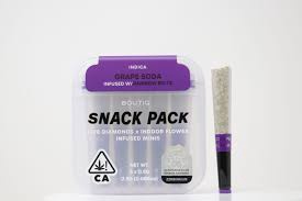 SNACK PACK THCA INFUSED MINIS 5PK JOINTS / GRAPE SODA - INDICA